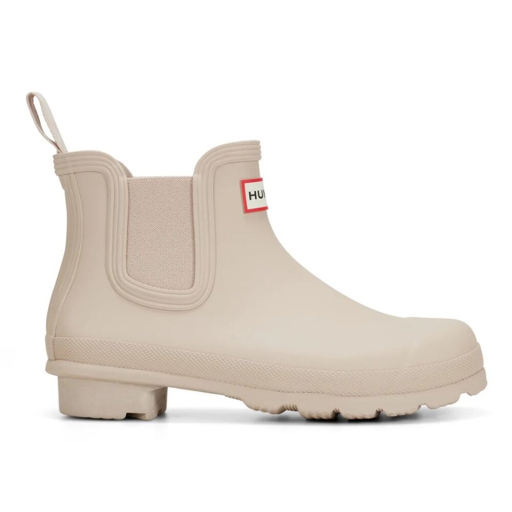 Hunter Women's Original Chelsea Boots in Light Natural - Picture 6 of 12